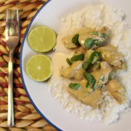 Teaser Image: Cape Verdean Coconut-Lime Chicken